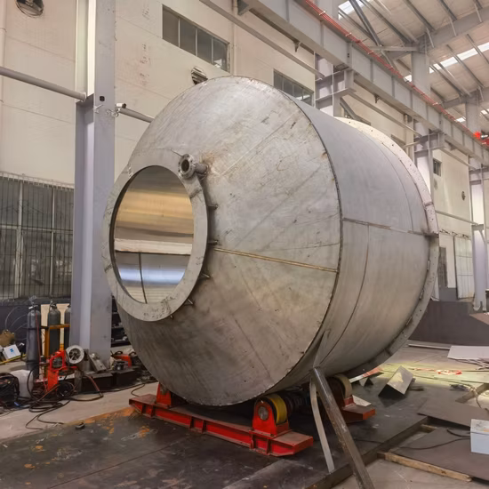Customized Steel Structure of Large Pressure Vessel