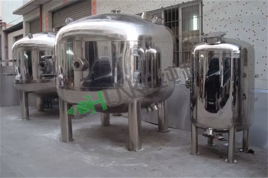 Chunke Big Stainless Steel Pressure Vessel Sand Filter Housing