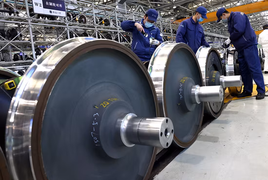 Durable Railway Forged Wheel Wagon on Track Rail Gantry Crane Wheel